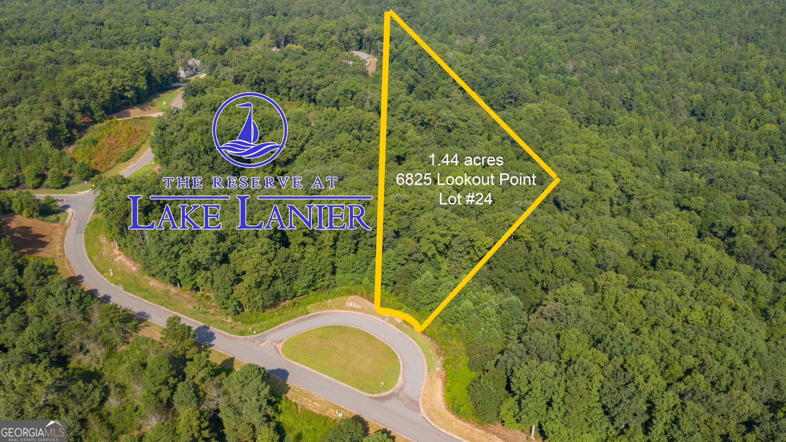 Just imagine building you dream home on this sprawling 1.44-acre wooded haven offering stunning mountain views and easy Lake Lanier access! This lot, gently sloped for a terrace-level home, is tucked away in the serene embrace of the beautiful Lake Lanier community, The Reserve Club & Marina. Set within this gated lake community, it's a prime spot with no rush to build, allowing you to embrace lake living now and build your dream home in your own timing. The charm of this community lies in its gorgeous lake and mountain views as well as its wonderful amenities, boasting a junior Olympic size pool and gorgeous clubhouse overlooking the marina. While the boat slips are taken, there's the option to enjoy kayak racks for convenience, the community dock welcomes day use, and a nearby boat ramp at War Hill Park ensures easy lake access. This lot is a canvas of opportunity. Whether you bring your trusted builder or choose from our recommendations, the outcome promises to be extraordinary. Here, you can savor the joys of lake life at your pace while relishing the wonderful amenities this community has to offer. Begin your lakeside journey now where natural beauty and modern comforts unite. The Reserve Club & Marina falls within the acclaimed East Forsyth Co school district. Beyond its allure, this location offers simple connectivity to GA 400, making shopping and dining adventures a breeze. You don't want to let this opportunity pass you by!