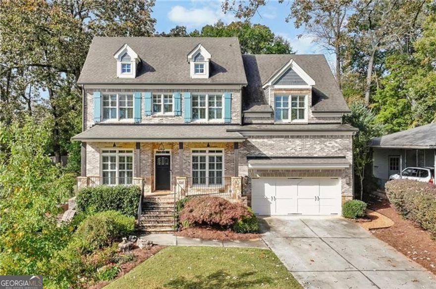 THE HOME YOU'VE BEEN WAITING FOR! THIS 4-SIDED BRICK IS JUST STEPS FROM THE RESTAURANTS, SHOPS,MARTA AND ALL BROOKHAVEN HAS TO OFFER. FROM THE WELCOMING FRONT PORCH TO THE FULL FINISHED BASEMENT - THIS HOME HAS IT ALL! MAIN LEVEL 10' CEILINGS, STUDY WITH DOUBLE DOORS, FORMAL DR WITH COFFERED CEILING, BUTLER'S PANTRY, WALK-IN, CUSTOM DESIGNED PANTRY, CHEF KITCHEN WITH WOLF 6-BURNER GAS COOK-TOP, DOUBLE OVENS, MICROWAVE DRAWER, INTEGRATED BOSCH DW, INTEGRATED SUB-ZERO REFRIG/FREEZER, FULL-SIZE SUB-ZERO WINE COOLER, WATER PURIFICATION, GENEROUS ISLAND WITH FARM SINK, SPACIOUS BREAKFAST ROOM, FIRESIDE FAMILY RM W/BUILT-INS OPENS TO KITCHEN, POWDER ROOM, KID'S CUBBIE, EXTENSIVE MILLWORK THROUGHOUT, TWO-CAR GARAGE, HARDWOODS THROUGHOUT MAIN LEVEL AND UPPER LEVEL HALLWAY, OVER-SIZED PRIMARY BR WITH DOUBLE WALKIN CLOSETS, SPA BATH WITH 6' FREE-STANDING TUB, FRAMELESS SHOWER, FURNITURE GRADE CABINETRY AND WATER CLOSET, THREE ADDITIONAL BEDROOMS UPSTAIRS ALL CONNECTED TO BATHS, YOUR DREAM LAUNDRY ROOM W/SINK AND LOTS OF CABINETRY AND FOLDING SPACE ON UPPER LEVEL PLUS FINISHED BONUS ROOM PERFECT FOR OFFICE/EXERCISE RM OR ADD'L BEDROOM. FINISHED TERRACE LEVEL WITH TWO LARGE ENTERTAINING SPACES, 5TH BR WITH FULL BATH AND THE MOST EXQUISITE WINE CELLAR IN THIS PRICE RANGE. TWO YEAR OLD PEBBLETEC POOL W/SPA, FIRE-PIT, OUTDOOR KITCHEN WITH BIG GREEN EGG, GAS GRILL, BEVERAGE COOLER ON THE COVERED PORCH, LUSH AND EXTENSIVE LANDSCAPING WITH IRRIGATION, LANDSCAPE LIGHTING,PLANTATION SHUTTERS, WHOLE HOUSE GENERATOR, NEW HVAC SYSTEMS 2023/2024, WATER HEATER 2.5 YRS, FRESHLY PAINTED INTERIOR, ALL NEW CARPET, REFINISHED HARDWOOD FLOORS, SMARTHOME LIGHTING/CAMERAS, CUSTOM CHICKEN COOP WITH SOLAR PANELS AND POWER. READY TO MOVE IN!