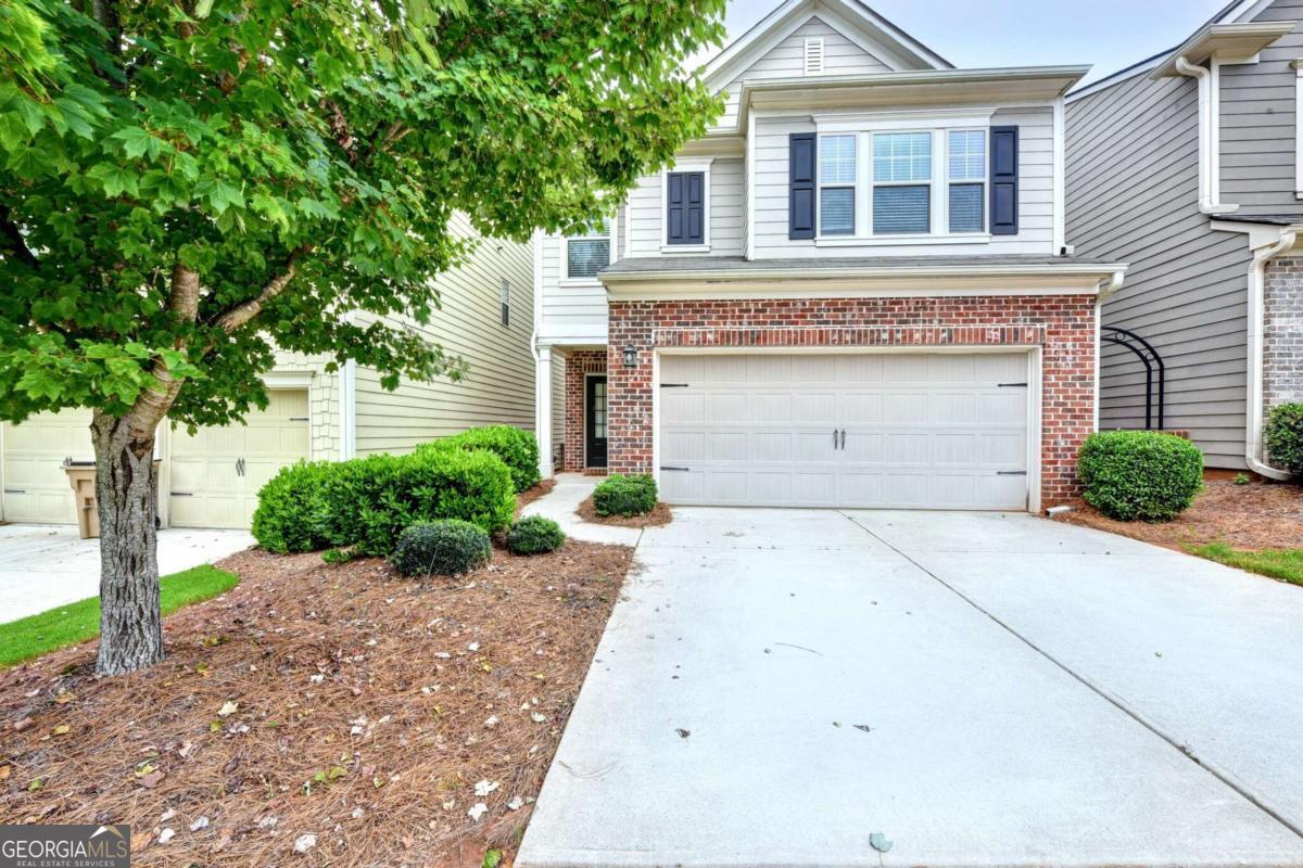 Welcome to this beautiful 3-bedroom, 2.5-bathroom home in the desirable Waterbrooke community of Alpharetta! Built in 2016, this two-story residence offers a spacious and open floor plan with elegant hardwood floors on the main level and plush carpeting upstairs. The kitchen is well-appointed with granite countertops, stainless steel appliances, a breakfast bar, and a view to the family room-perfect for both everyday living and entertaining. The oversized master suite features vaulted ceilings, a soaking tub, separate shower, and double vanity. Additional highlights include a private fenced yard, gas fireplace, and laundry on both the main and upper levels. Enjoy community amenities such as a swimming pool, tennis courts, playground, clubhouse, and sidewalks. Located in the highly rated Forsyth County school district and just minutes from Windward Parkway, Fowler Park, and Big Creek Greenway, this home blends comfort, convenience, and lifestyle perfectly. Note: No washer and dryer are included in the unit.