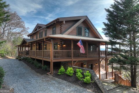 A home in Mineral Bluff