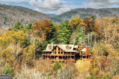 A home in Mineral Bluff