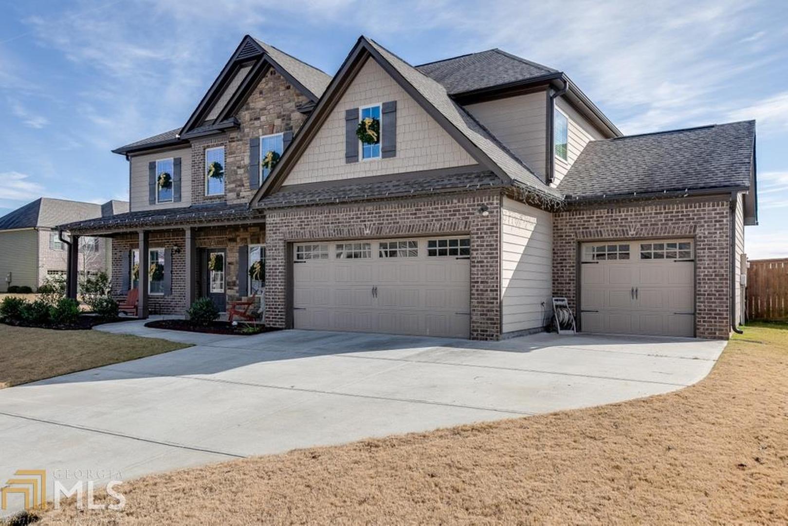 Move-in ready! Don't let your buyers miss out on this great home in a family friendly neighborhood. Open concept with spacious kitchen complete with large island, tons of storage & plenty of room for barstools. Stainless steel appliances, subway tile backsplash, granite counters along with a walk-in pantry and an eat-in breakfast room overlooking the fireside family room. Main floor office w/ french doors that allow for privacy while working from home. First floor guest room and full bathroom complete w/ tile floors. Upstairs features 3 large secondary bedrooms, loft area, laundry room and oversized master suite complete with sitting area. Master bath has his/hers walk-in closets, tiled shower and tub surround with double vanities. Two upstairs secondary bathrooms also have upgraded tiled floors. Large, level, corner lot with fenced backyard and 3-car front entry driveway. Move quickly to get this home under contract before the holidays.