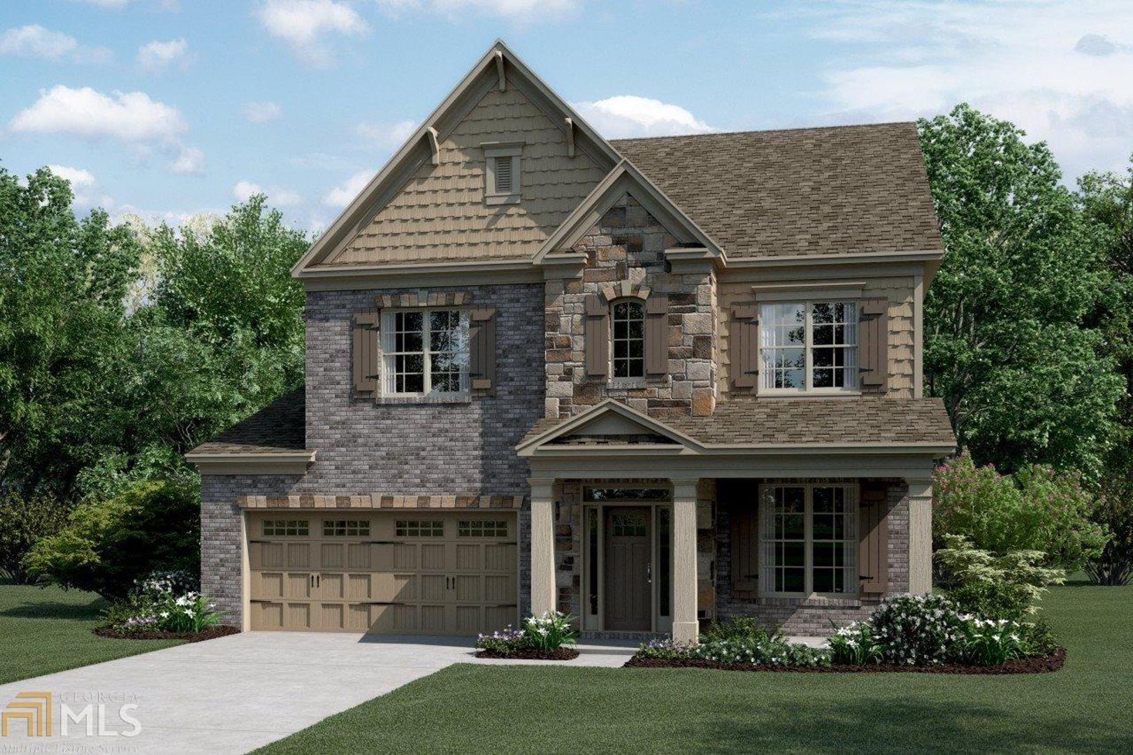The Ashland plan built by Lennar! Beautiful Four Side Brick Home, Ready NOW! Exclusive Historic Downtown Buford Location!!! Award Winning #1 rated School System in the state of Georgia!! Fantastic Shoppes, Restaurants and Entertainment are all a leisurely stroll away from this East Main Street Community.