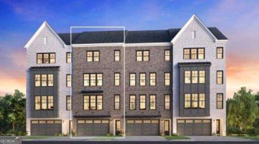 Discover the Vickery-a beautifully designed 4-story townhome at Toll Brothers at Overlook at Lenox Park. This stunning interior unit offers a perfect blend of luxury and convenience, featuring a private elevator, spacious loft, and an inviting rooftop terrace ideal for entertaining or relaxing.    The open-concept main living level showcases a gourmet kitchen with premium cabinetry, quartz countertops, and stainless steel appliances, flowing seamlessly into the bright great room and dining area. The elegant primary suite features a spa-inspired bath and generous walk-in closet, while additional bedrooms and flexible spaces provide room for work and play. Located in a community with easy access to premier shopping, dining, and parks, the Vickery delivers sophisticated urban living at its finest. Move in today and experience the Toll Brothers difference.