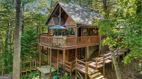 A home in Mineral Bluff