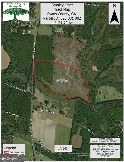 Photo of 0 Hendrix Bridge Road, Claxton, GA 30417 (MLS # 10793653)