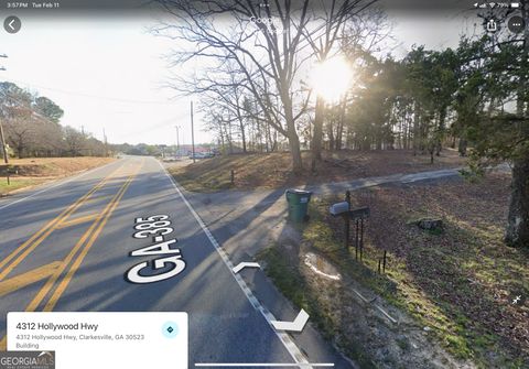 4312 Hollywood HWY Clarkesville GA 30523