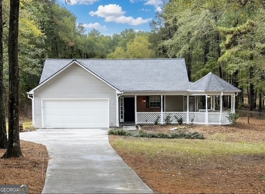 *MOTIVATED SELLER* Beautifully Renovated Home on 1 Acre in Monroe!    Welcome home to this fully renovated 3-bedroom, 2-bath gem nestled on a quiet cul-de-sac in the desirable Amber Hills community. Sitting on a spacious 1-acre lot, this home blends modern updates with peaceful country charm.    Step inside to find luxury vinyl flooring in the main living areas, new carpet in the bedrooms, and fresh paint inside and out. The kitchen features solid-surface countertops, new stainless-steel appliances including a refrigerator, and updated lighting and fixtures throughout.    Enjoy peace of mind with a new roof, new gutters, serviced HVAC system, and cleaned ducts. The bathrooms have been fully refreshed, and the garage features a brand-new epoxy floor-perfect for storage or a clean workshop space.    Outside, you'll love the fresh landscaping and open yard, ideal for relaxing or entertaining.     Move-in ready and better than new-don't miss this one!     2485 Amber Hills Dr, Monroe, GA 30655   Listed at $349,900   3 Bedrooms |  2 Baths |  1 Acre Lot
