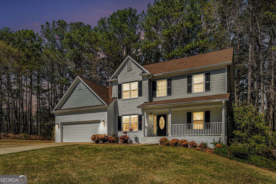 Welcome to 2404 CaneRidge Pointe SW, a stunning brick-front home nestled in the highly sought-after Hillgrove High School district. This elegant 5-bedroom, 4-bathroom residence boasts over 3,000 square feet of thoughtfully designed living space, over a FULL FINISHED BASEMENT blending timeless charm with modern convenience. Step inside to discover an inviting open floor plan, where natural light pours through large windows, highlighting the gleaming hardwood floors and sophisticated architectural details. The heart of the home is the spacious living area, complete with a cozy fireplace-perfect for gatherings or quiet evenings in. The chef's kitchen features granite countertops, stainless steel appliances, and ample cabinetry, seamlessly flowing into the breakfast nook and formal dining room. Retreat to the expansive primary suite, a true sanctuary with a spa-like ensuite bath, dual vanities, a soaking tub, and a walk-in closet. Generously sized secondary bedrooms provide comfort and versatility, while the fully finished basement offers endless possibilities-whether as a media room, home gym, or additional guest suite.  Outside, enjoy a private backyard oasis, ideal for entertaining or simply unwinding. Situated in a beautiful, well-established community with a low HOA, this home offers both tranquility and convenience, just moments from top-rated schools, shopping, and dining.  Don't miss the opportunity to own this exceptional home in one of West Cobb's most desirable neighborhoods!