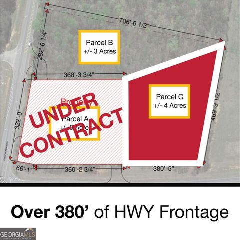 4611 MONROE Hwy - Hwy 78 PARCEL C Bogart GA 30622