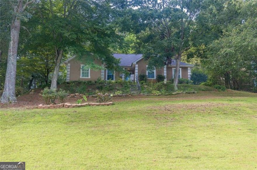 Charming Ranch-Style Home in Sought-After Community! This beautifully maintained 4-bedroom, 2.5-bath ranch home is located in a highly desirable subdivision offering top-notch amenities, including a community pool and tennis courts. Enjoy the ease of single-level living-no stairs throughout the home! The open floor plan features durable LTV flooring, a cozy fireplace, and a modern kitchen with granite countertops. Laundry is conveniently located on the main level. The gorgeous landscaped backyard provides a peaceful outdoor retreat perfect for relaxing or entertaining.