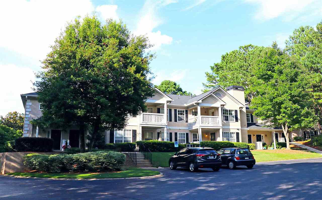 Welcome home to this special unit! 2 BR, 2BA all on one level with private entrance. Large great room with fireplace, updated kitchen with all appliances. Split bedroom plan has two masters and walk in closets. This one is a must see!