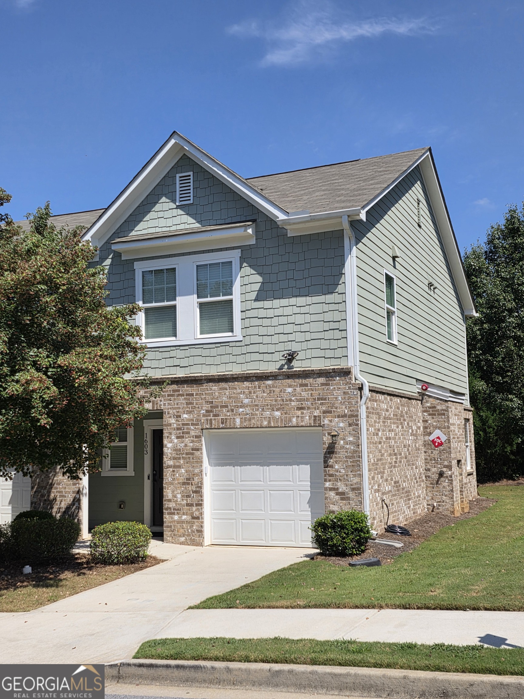 Welcome to this 3 bedroom, 2.5 bath END-UNIT townhome that's move-in ready and designed for convenience. Perfect for busy professionals or families, this home offers a low-maintenance lifestyle with the community association handling exterior upkeep, lawn care, and termite protection. Tucked away on a quiet side street, you'll enjoy added privacy along with a private 1-car garage, driveway parking, and additional guest parking nearby. Inside, the layout is bright and functional, with plenty of space to relax and entertain. Plus, this home still comes with 3 years left on the builder's structural warranty for peace of mind. Location is everything-just 2.5 miles to I-20 for easy commuting, 3.5 miles to Dogwood Shopping Plaza with Walmart, Home Depot, and dining, and less than 30 minutes to Downtown Atlanta. *Turnkey & move-in ready *Exterior maintenance included *End-unit privacy with garage & guest parking *Close to schools, shopping, and dining Don't miss this opportunity to own a modern, stress-free home in the heart of Conyers!