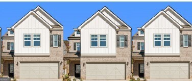 $10,000 BUYER INCENTIVE with preferred lender. MOVE IN NOVEMBER! New Construction townhomes in The Village at Maple Street in downtown Dawsonville - OCTOBER MOVE IN! The LAWRENCE plan built by EMC Homes GA offers first floor living with zero-step entries in a beautiful END UNIT with 2 CAR GARAGE on the cul de sac with amazing COVERED PORCH! This huge 4 bed/4 full bath features guest bed and full bath on main, beautiful open kitchen with white cabinets, stainless appliances, tile backsplash and upgraded countertops - large island with pendant lights overlooks dining and family rooms. Downstairs also includes lovely entrance foyer, cozy fireplace, 7" laminates in main living area! Upstairs are 2 large bedrooms with 2 more full baths and elegant primary bedroom with en-suite featuring shower, double vanity, and huge walk in closet. Laundry room and open bonus LOFT area round out the spacious upstairs! The Village at Maple Street offers open concept floor plans offering aging in place-friendly features like lawn care and exterior maintenance-all handled for you. This is low maintenance living at its best - with no age restrictions! The Village at Maple Street is conveniently located in downtown Dawsonville near the North Georgia mountains, parks, and just minutes from Rt 400 and the North Georgia Premium outlet mall, shopping, dining, mountain wineries and Lake Lanier! STOCK PHOTOS OF PREVIOUS BUILD.