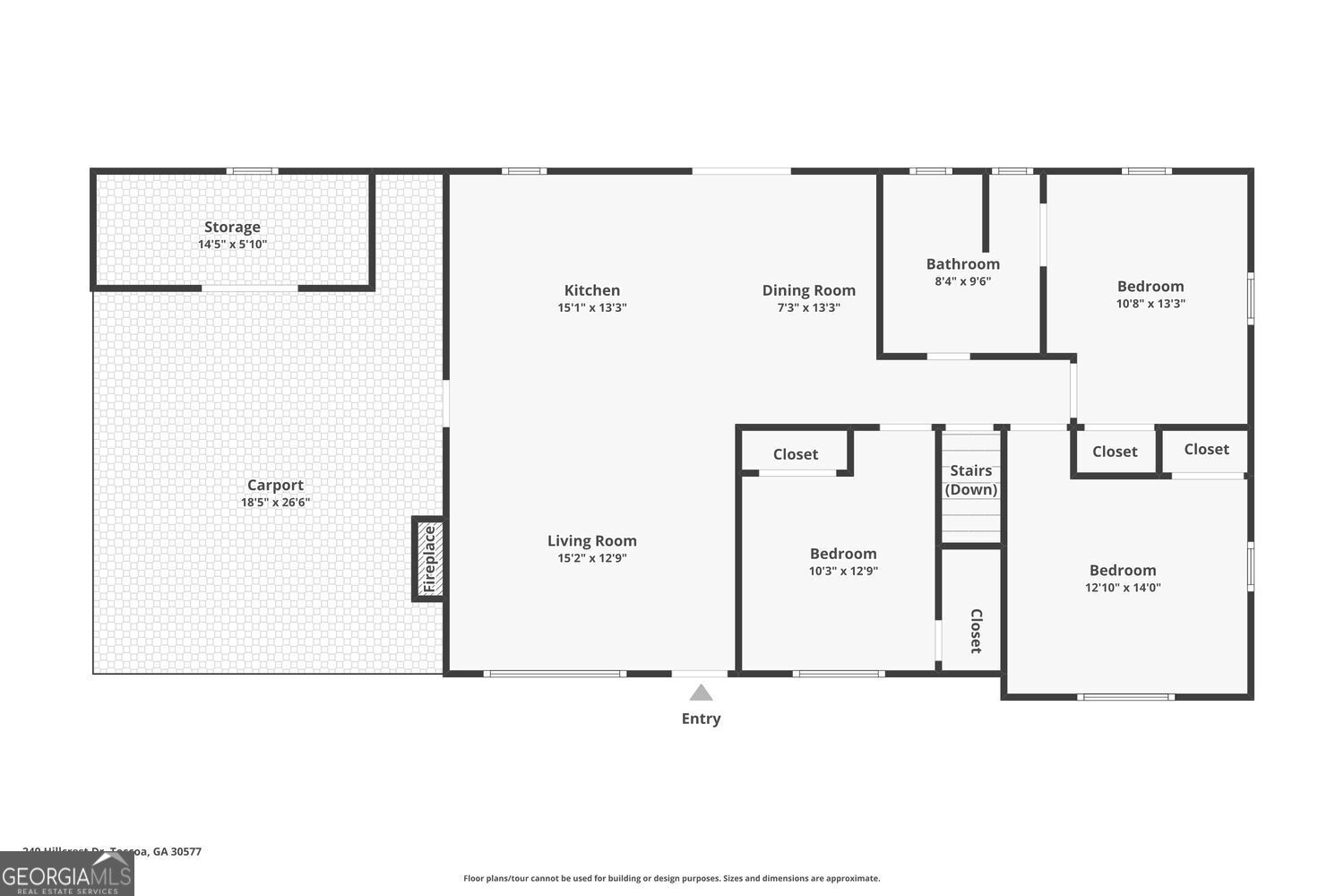 Toccoa, Georgia 30577, United States, 3 Bedrooms Bedrooms, ,2 BathroomsBathrooms,Residential,Active,205398
