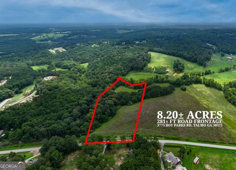 8.2 ACRES Roy Parks RD Talmo GA 30575