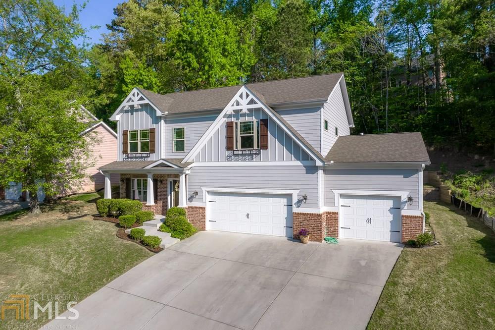 Beautiful new listing!!/Craftsman stye home/Built in 2016 with all the modern finishes/Open concept floorplan/Amazing kitchen with large island and seating, tons of counter space and storage/Den offers lots of natural light and a cozy fireplace and access to the covered back patio/Private backyard/Upstairs is 4 total bedrooms/The HUGE master bedroom retreat can house an office or sitting area and still have plenty of room for king size bed and lots of furniture/Master also offers an ensuite with tile floor and shower, two closets, soaking tub, dual vanities/Secondary bathroom has access from hall and a bedroom/The laundry room is conveniently located upstairs/Harwood and LVP flooring throughout/3 car garage for cars, all of your toys and storage/You will not be disappointed/Conveniently located with easy access to all major highways, minutes from Stone Mountain Park and Southland Golf courseAppointment only.