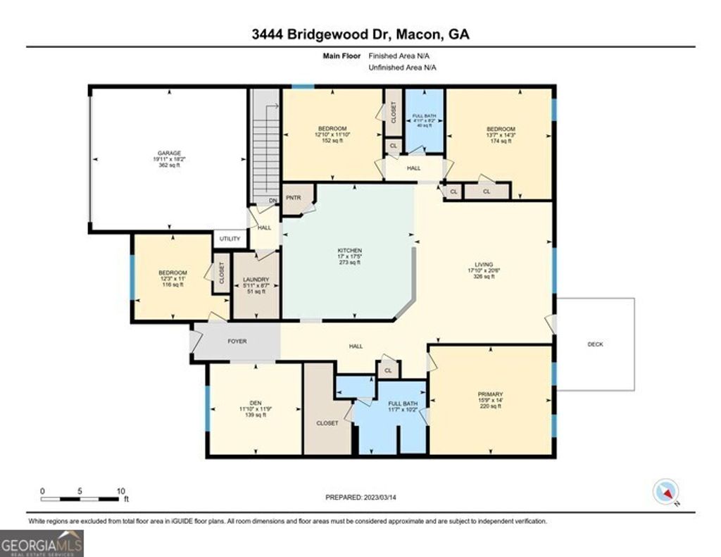 Photo of 3444 Bridgewood Drive, Macon, GA 31216 (MLS # 10738087)