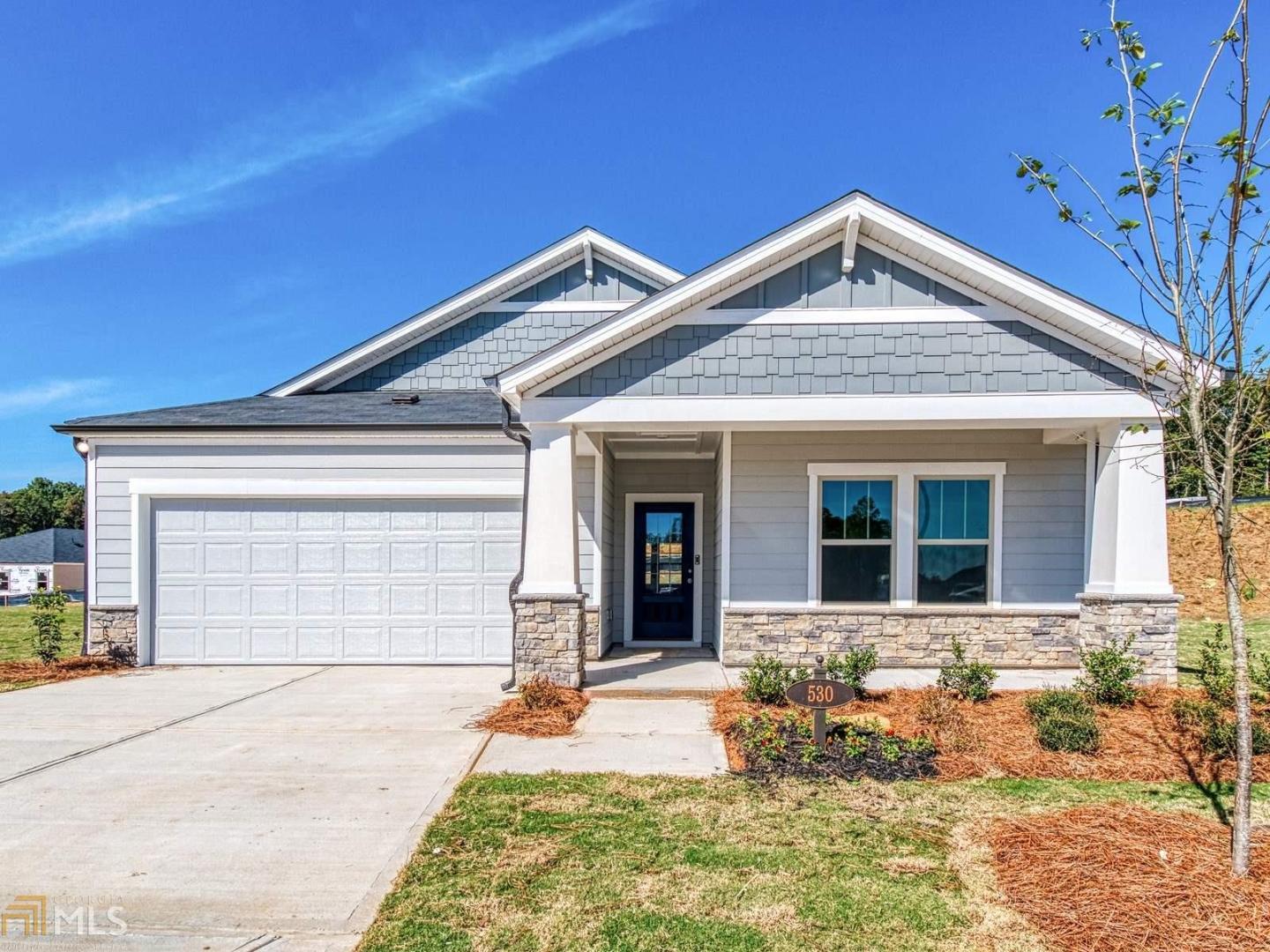 Brand NEW energy-efficient home ready NOW! Popular Camden plan boasts open concept gourmet kitchen with an oversized island. Spacious owner's suite boats tray ceilings and you will love zero extended owner's shower and dual vanities. Enjoy your coffee on the front porch or covered patio. Nestled in a private homesite located on a cul-de-sac. Close to I-575, shopping, dining, recreation, and Cherokee Northside Hospital. Known for their energy-efficient features, our homes help you live a healthier and quieter lifestyle while saving thousands of dollars on utility bills.