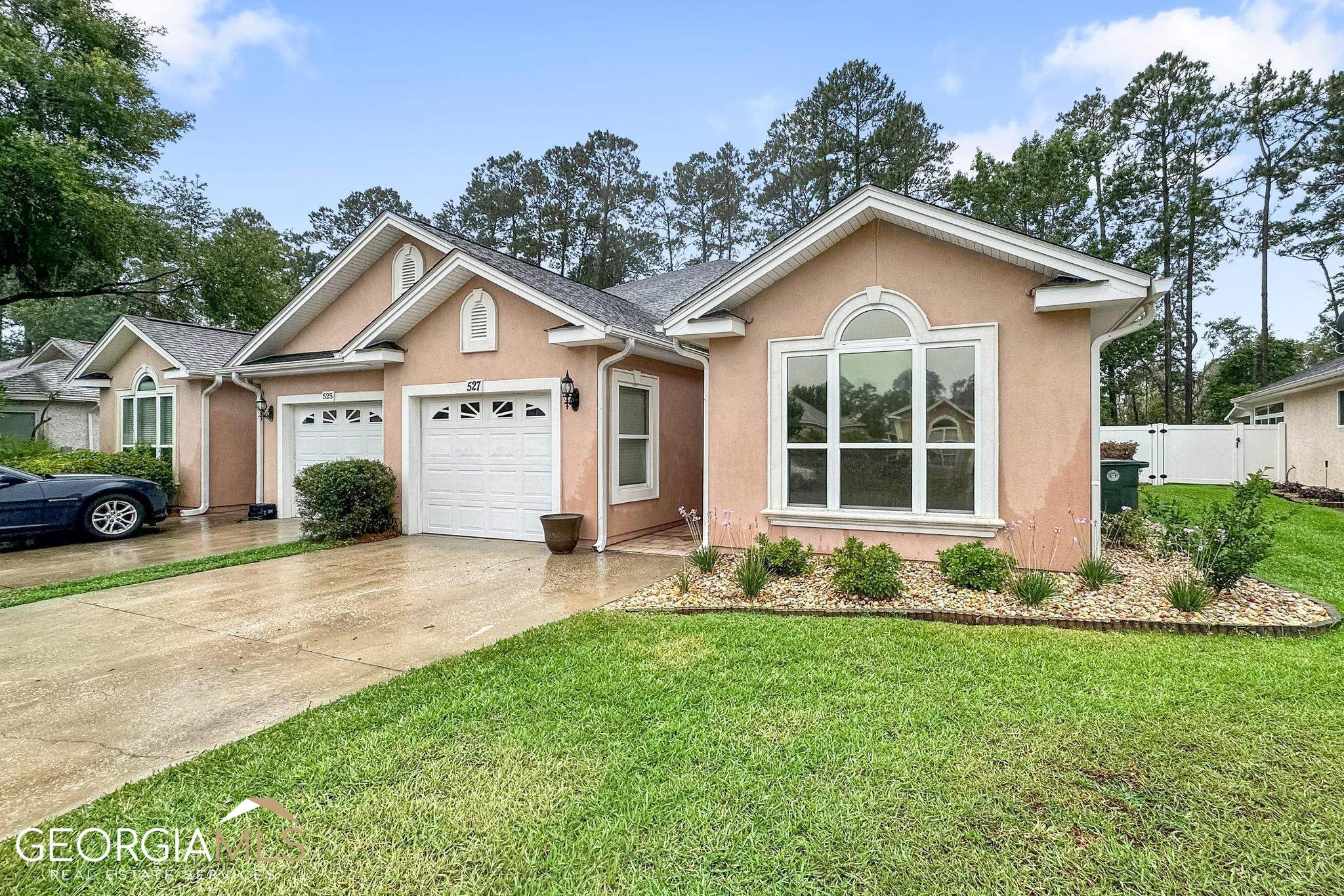 Looking for a home you can call “Home Sweet Home”? From the moment you walk into this stunning villa, you will have those great warm fuzzy “FEELS” of home! Numerous updates include: New stainless steel oven/range, dishwasher & microwave, new wood look tile floors installed in living room & main bedroom & new AC compressor ALL done in (2021). New owners will enjoy a spacious kitchen with granite counter tops & an open concept floor plan that is perfect for enjoying entertaining family and friends. The primary bedroom boasts a trayed ceiling, spacious walk-in closet and private bath with whirlpool tub, separate shower and double vanities. Imagine coming home and sipping on your favorite beverage in the Florida room with this peaceful view of the wooded preserve & wildlife that abounds as well. This home is situated in a popular golf course community near NSB Kings Bay, minutes from I-95 and low HOA dues that include lawn maintenance and irrigation, community clubhouse & restaurant. Call today to schedule a private tour!