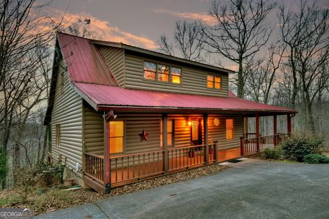 A home in Mineral Bluff