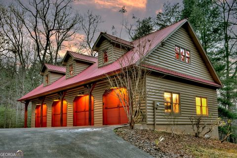 A home in Mineral Bluff