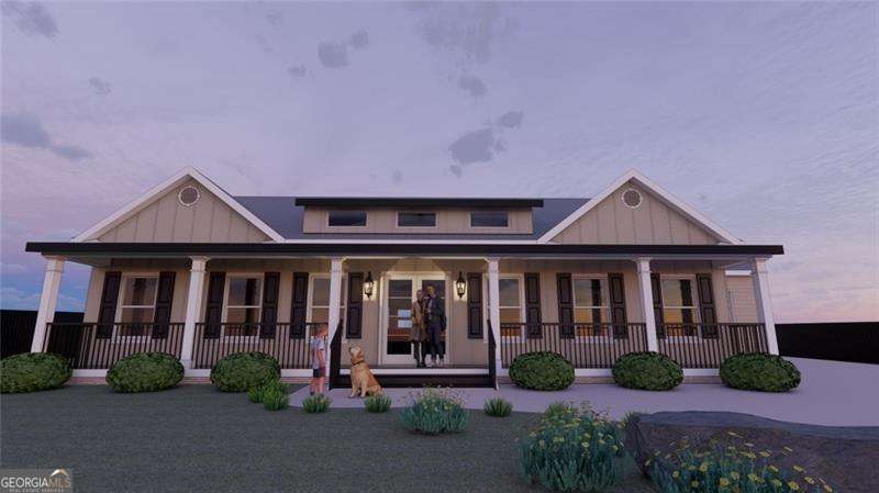 - Modern New Construction Ranch in Prime Douglasville Location! Welcome to 5431 S Lake Drive, where contemporary style meets comfort and convenience in the heart of Douglasville! This stunning brand-new ranch home offers the perfect blend of modern elegance and everyday functionality-all wrapped in a serene, accessible setting. Step inside and fall in love with the soaring high ceilings and open-concept design that effortlessly connects the kitchen, living, and dining areas, creating a bright, airy space perfect for entertaining or relaxing at home. The kitchen is a true showstopper with sleek modern finishes, an oversized island, stainless steel appliances, and ample cabinetry-ideal for both the home chef and the everyday cook. Whether you're hosting friends for dinner or enjoying a quiet night in, the seamless flow of this home makes it feel spacious, welcoming, and warm. Thoughtfully designed for one-level living, this ranch layout offers incredible accessibility for all ages and life stages-no stairs to worry about, just easy living. But the appeal doesn't stop at the front door. Located in a quiet, established neighborhood, this home puts you minutes from Arbor Place Mall, Sweetwater Creek State Park, Downtown Douglasville, and an array of shops, restaurants, and entertainment options. Enjoy weekend hikes, fishing, or kayaking at nearby parks-or catch a movie, grab dinner, and explore local boutiques just a short drive away. Commuting? You're just a quick hop onto I-20 for fast access to Atlanta, Hartsfield-Jackson Airport, and beyond. This is more than a home-it's a lifestyle upgrade. Whether you're downsizing, investing in your first home, or simply looking for a fresh start, 5431 S Lake Drive offers modern comfort, natural beauty, and urban convenience all in one incredible package. ? Key Features: * Brand-new ranch construction * High ceilings + modern open-concept layout * Sleek kitchen with stainless steel appliances * One-level living - no stairs! * Minutes to shopping, dining, parks & highways * Peaceful neighborhood setting with easy access to city life Don't miss your chance to own a stylish, move-in-ready home in one of Douglasville's most desirable areas. Schedule your tour today and fall in love with everything 5431 S Lake Drive has to offer!