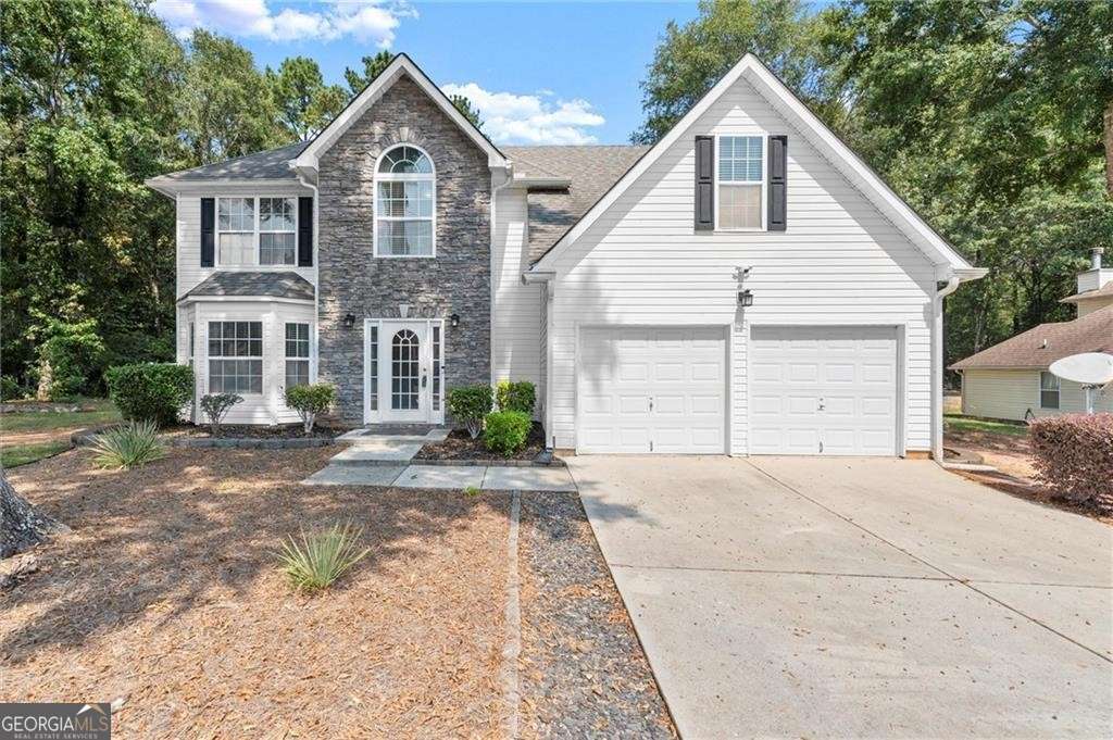 Welcome home! This meticulously maintained residence in the highly desirable Lexington Park community is updated and truly move-in ready. Sitting on nearly half an acre, the level, private lot features a fully fenced backyard-perfect for outdoor living and play. Inside, the main level showcases gleaming hardwood floors and spacious, light-filled formal living and dining rooms. The open-concept design makes entertaining effortless, with the expansive eat-in kitchen at the heart of the home. Thoughtfully designed with abundant counter space and cabinetry, the kitchen flows seamlessly into the family room and out to the private patio, overlooking the backyard and large storage shed. Upstairs, the oversized primary suite offers a true retreat with a spa-inspired bath featuring dual vanities, a soaking tub, and a separate glass-enclosed shower. A generous walk-in closet with built-in organizers provides both style and functionality. Three additional well-sized bedrooms share a nicely appointed hall bath, offering flexibility for family, guests, a home office, or playroom. Additional highlights include a newer HVAC system and water heater, plus an oversized garage with epoxy flooring and abundant storage space. This home combines space, comfort, and an unbeatable location-making it a rare find in Lexington Park. Don't miss this one!