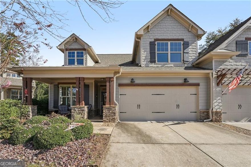 You've found it!! That low-maintenance, private, master on the main with a yard! Everything you need is on the  main floor, but has tremendous space upstairs! Two bedrooms plus an office and bath! Beautiful hardwoods on the  first floor; kitchen is open to family room offering great flow for guests and daily living; separate Dining Room and  foyer; Primary suite is private and spacious; two-car garage; lots of storage; screened porch and side patio; great side  yard. In addition to being a great floor plan and yard, the community is awesome! Resort-style living when you  want it and privacy at home sweet home! Soleil is award-winning for it's amenities and style! Golf, Tennis,  Pickleball, Billards room, indoor lap pool, Fitness Facility, walking trails, Library, community garden. Near shopping  and hospitals and cute downtown Canton. Wowza! What are you waiting for?? Come see us