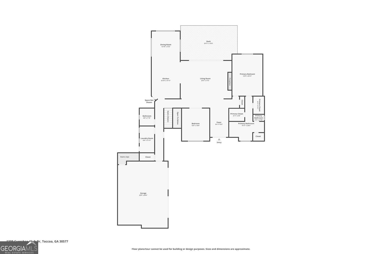 Toccoa, Georgia 30577, United States, 5 Bedrooms Bedrooms, ,4 BathroomsBathrooms,Residential,Active,254769