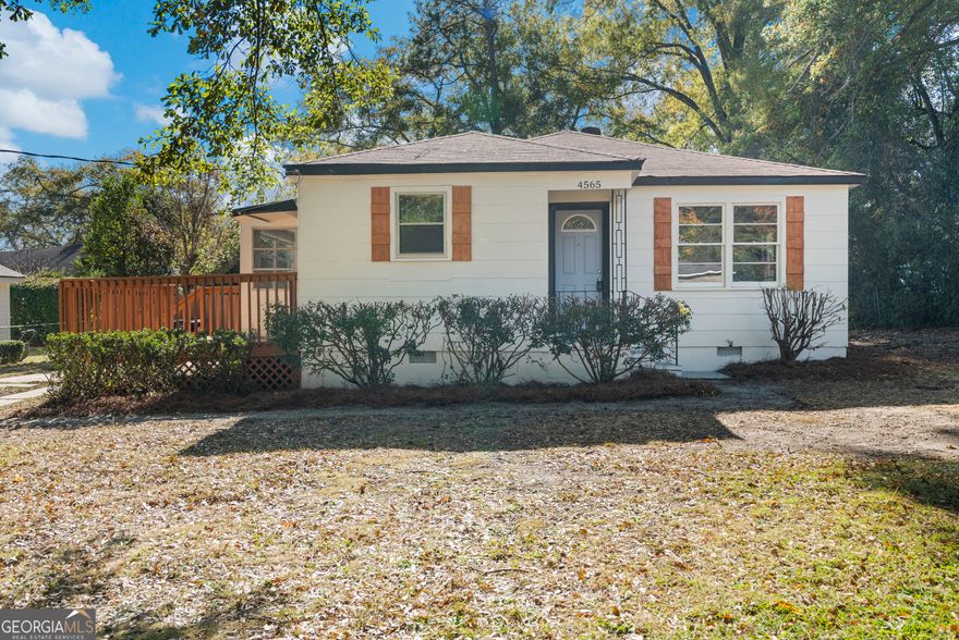 Charming and Affordable 3-Bedroom Home with Classic Character and Modern Comfort! Welcome to this beautifully maintained Ranch-style home offering 3 bedrooms, 1 full bath, and 1,082 sq. ft. of comfortable living space. This remodeled home blends timeless charm with practical updates. Enjoy a cozy living area with plenty of natural light, a spacious kitchen ready for your culinary creativity, and well-sized bedrooms perfect for relaxation. Interior features include new lvp flooring throughout, renovated bathroom with custom tile surround, new interior and exterior paint, new fixtures throughout, quartz countertops and stainless appliances.  The exterior features recently replaced shingle roof, entertainment deck and a large 0.27-acre private fenced lot ideal for outdoor gatherings, gardening, or future expansion. With a convenient single-story layout, energy efficient brand new HVAC system, this home provides both comfort and style. Don't miss this great opportunity to own a character-filled home in a desirable neighborhood!