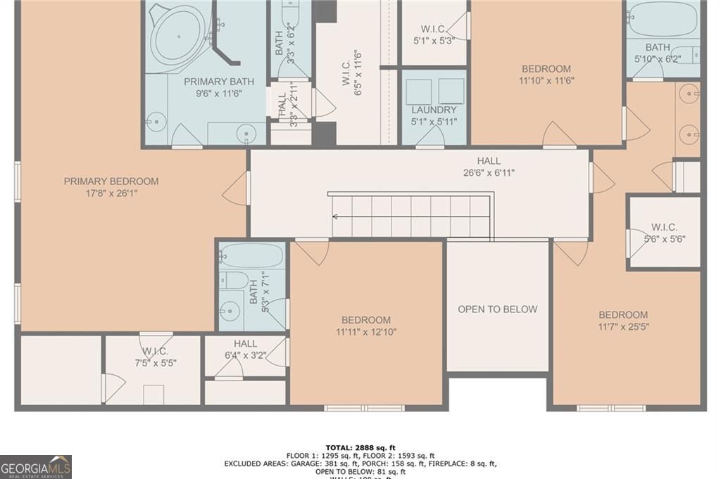 Lawrenceville, Georgia 30044, United States, 4 Bedrooms Bedrooms, ,3 BathroomsBathrooms,Residential,Active,238014