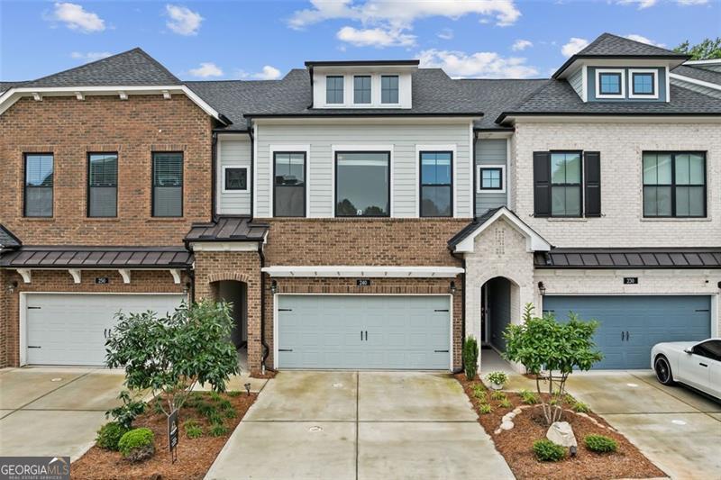 Nestled in the desirable Ashbury neighborhood on the Roswell/Alpharetta border, this rare two-story townhome offers the perfect combination of comfort, style, and location. This fully gated community boasts a gorgeous swimming pool, cabana, dog park, ample parking, and more! Inside, you'll find a bright and open floor plan with 10-ft ceilings on the main level, beautiful hardwood floors, and large windows that bring in plenty of natural light. The primary bedroom features elegant tray ceilings, double vanities, and two generously sized walk-in closets. The two additional bedrooms offer flexibility for guests, an office, or family needs. Ideally located just minutes from downtown Roswell, Avalon, Canton Street, and GA-400, with easy access to top shopping, dining, and major business hubs in Buckhead and Sandy Springs. Recently cleaned and move-in ready-don't miss this rare opportunity to live in one of North Atlanta's most sought-after gated communities!