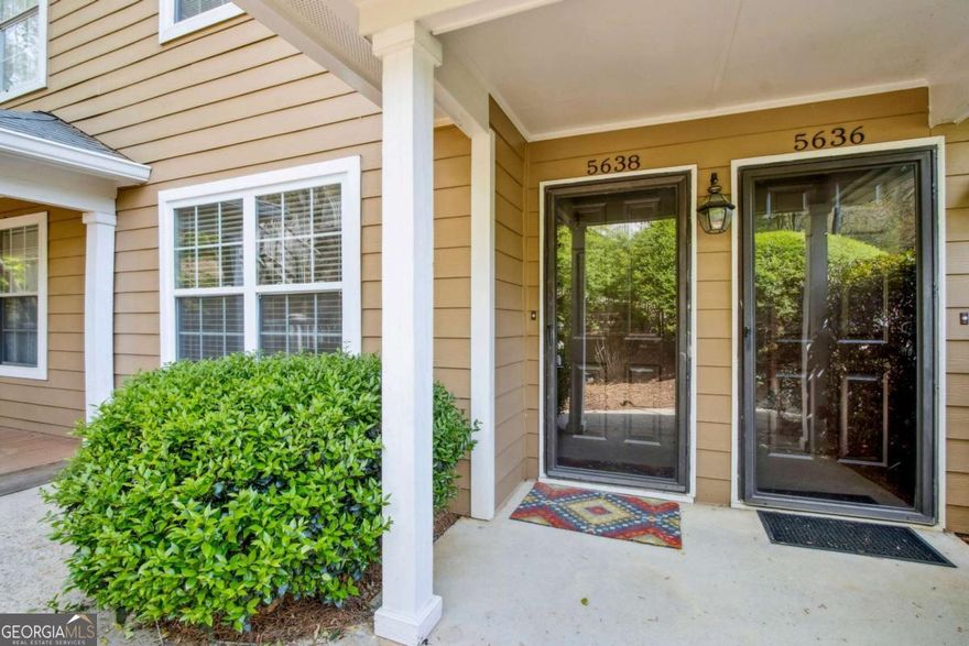 Welcome to Overlook CondominiumsCowhere nature meets convenience in the heart of East CobbCOs top-rated Walton High School district. This beautifully updated 2-bedroom, 2-bathroom condo offers an unbeatable combination of peaceful, low-maintenance living and easy access to the best of Marietta. Nestled along the prestigious Columns Drive corridor and bordered by the Chattahoochee River National Recreation Area, this home is surrounded by lush woodlands, scenic trails, and some of the area's most exclusive real estate. Inside, you'll find an inviting open floor plan with a cozy fireplace, and a sun-drenched family room that flows seamlessly into the dining area and kitchen. New floors throughout and freshly painted. The primary suite features a large walk-in closet and a private en-suite bath, while the second bedroom offers flexibility for guests, a home office, or a quiet retreat. Enjoy your morning coffee or unwind at day's end on the private, covered patio. The community offers a pool, and direct access to both the Cochran Shoals walking and biking loop and Sope Creek trails. The HOA covers water, trash, termite and pest control, landscaping, exterior maintenance, pool and tennis access, and hazard insurance so you can focus on enjoying your lifestyle. With move-in ready comfort, proximity to great shopping, dining, and parks, and potential rental opportunities, this is a rare find in a truly unbeatable location