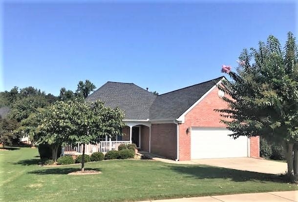 Beautiful, full brick ranch home in Pinnacle Pointe community! Truly, this home is in pristine condition for you to move right in. All new stainless steel appliance, new high grade LV wood grain flooring, remodeled guest bath, new roof, new HVAC, new water heater. All kitchen appliances, including refrigerator stay, plus dryer. Honestly, this is like a brand new home, and has been meticulously cared for! This community is targeted "over 55" and the HOA dues covers your lawn maintenance. Community clubhouse, park, and walking trails are for your enjoyment. 2-car garage has new epoxy floors, back porch steps are newly rebuilt. Crawlspace has been professionally encapsulated and has dehumidifier to prevent any moisture issues. Close to historic, downtown McDonough. So much to offer!