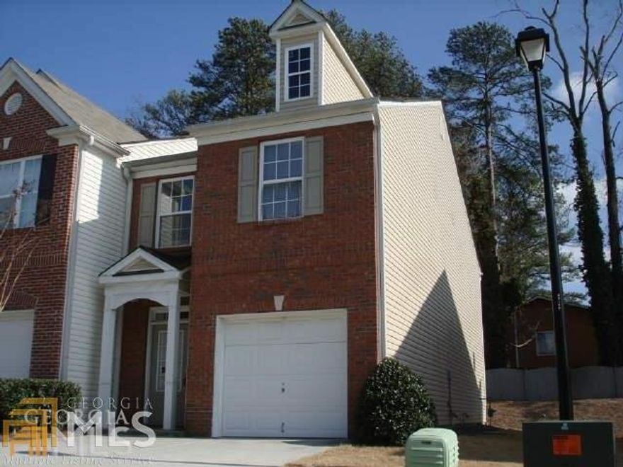 BEAUTIFUL TOWNHOME W. 3BED/2.5 BATH. THIS END UNIT HAS A BRIGHT & OPEN FLOOR PLAN. SEPARATE DINING & LIVING, LARGE MASTER BEDROOM WITH WALKING CLOSING. LAWN CARE,POOL, TRASH PICK-UP & WATER ARE INCLUDED IN THE RENT. CONVENIENTLY LOCATED TO EVERYTHING!WALKING DISTANCE TO KROGER,SHOPPING & RESTAURANTS.EASY ACCESS TO I-85, GWINNETT MALL & ETC..