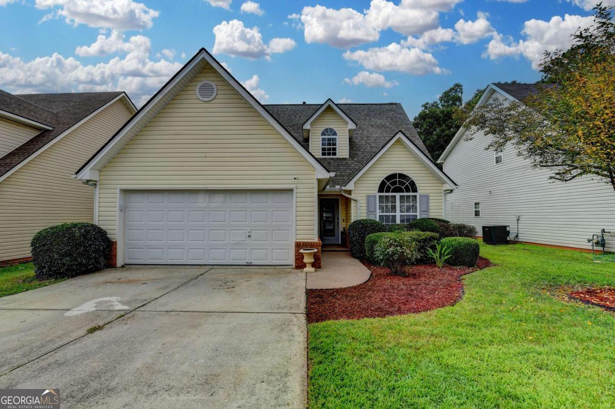 LVP flooring throughout the house, Open floor plan with Huge Family room with fireplace, Beautiful 4BR /2.5BA single-family home, with Quartz countertop offers ample cabinet space and overlooks family room, Dining room space near kitchen area, One additional large bedrooms on 1st floor, Conveniently located minuets from I-85, SR 316, shopping, schools, and parks, Great opportunity, Must see inside.