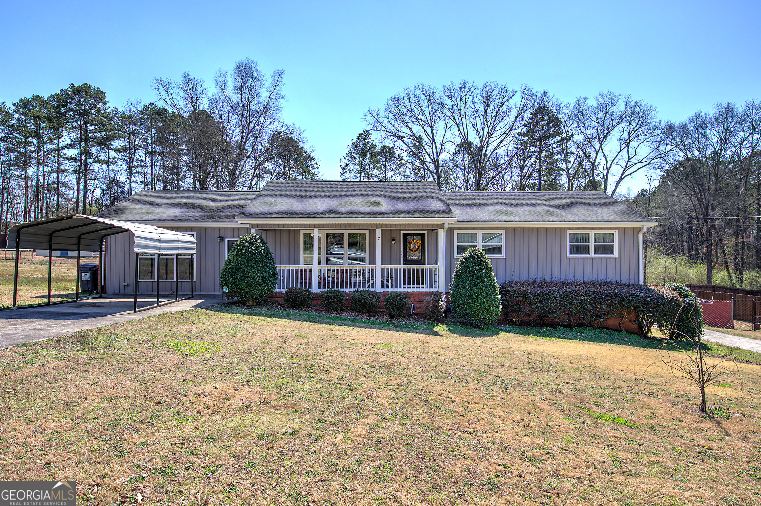 Welcome home! This home features an open concept! 3 bedrooms and 3 full bathrooms. Kitchen features Granite Countertops with lots of cabinet space, canister lighting and pantry with pullout shelves/drawers. This home has LVP flooring and also a rock/stone fireplace with gas logs. 196 sq ft enclosed sunroom with hot tub and tile floor. 18X36 in ground pool with fenced backyard- separated by a fence for privacy for the pool.