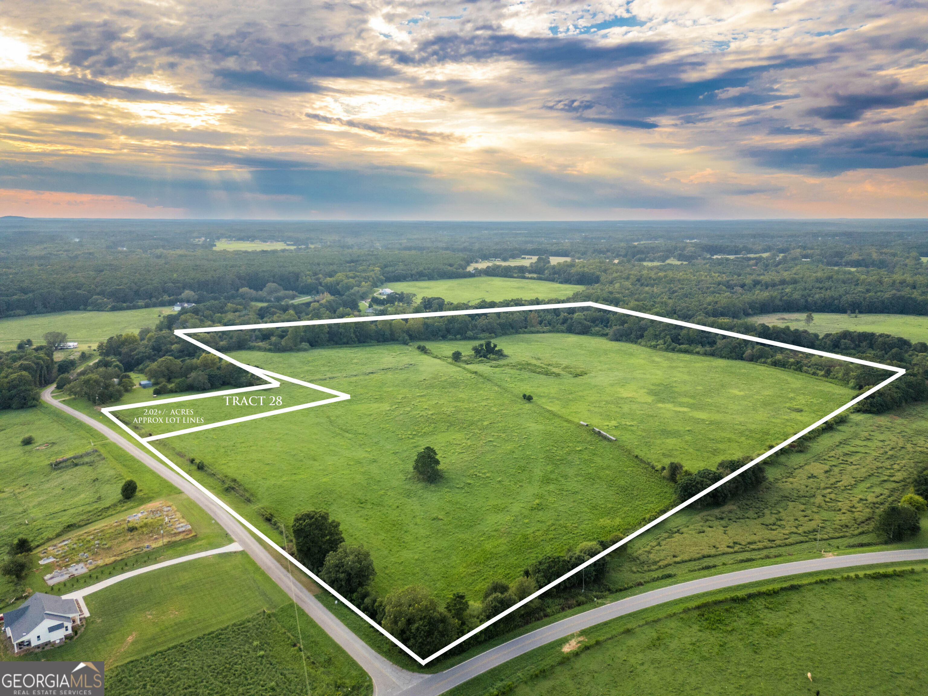 Nestled in the heart of one of the area's most desirable locations, The Meadows at Good Hope offers an exceptional opportunity for residential development in the peaceful and picturesque town of Good Hope. This thoughtfully planned neighborhood is set on beautifully cleared pastureland, providing a perfect canvas for a charming, upscale community. This site plan features 28 estate lots with 3 outlying parcels. A professionally designed site plan featuring estate lots ranging from 2 to 4.75 acres is already in place, with soil testing completed-making this property development-ready from day one. The land is open minimizing prep work and maximizing your build potential. Conveniently located between Monroe and Madison with easy access to Highway 78 and I20, The Meadows at Good Hope presents a rare chance to bring a new vision to life in a sought after area.