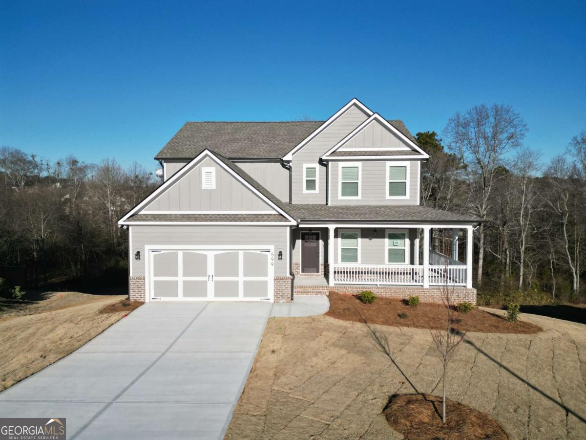 Move in Ready ... The Hunter - Beautiful 4 bedroom / 3 bathroom with a media room, two story home with a welcoming wrap around porch. Bright entry leads to the dining and open concept living area. Chef kitchen with gourmet serving bar, gas cooktop, double wall oven and no divided sink opens to the large living room with gas fireplace. The full bedroom and bath on the main level are perfect for guests. Upstairs, the Owner retreat features a tray ceiling, double vanity bath, separate tub and Tile shower plus a lavish closet. The upper level also has 2 secondary bedrooms and 1 additional bathrooms. Ask about our up to 30K towards closing cost BUYER INCENTIVE WITH PREFERRED LENDER