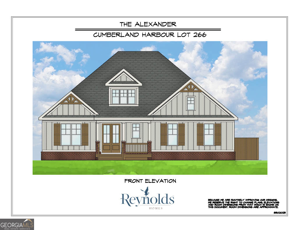 Welcome home to this beautiful new construction in the sought-after gated community, Cumberland Harbour. This 3-bedroom, 2-5 bathroom, 2,384 heated Square Foot and 3,504 Structure Square Foot home offers spacious living with thoughtful details throughout. Step inside to find gorgeous hardwood floors in all bedrooms and main living areas, vaulted ceilings in the living room, and a gourmet kitchen featuring KitchenAid appliances. Enjoy your morning coffee or unwind after a long day on the screened porch overlooking your private backyard. With a 2-car garage, there's plenty of room for vehicles, storage, or your next hobby project. Fabulous community amenities are right across the street, making it easy to enjoy the pool, clubhouse, fitness center, or walking trails whenever you like. Feel Free to reach out with any questions about the house or the beautiful neighborhood of Cumberland Harbour!