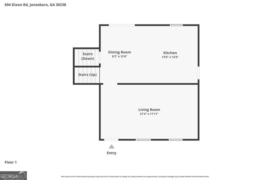 Photo of 694 Dixon Road, Jonesboro, GA 30238 (MLS # 10707959)