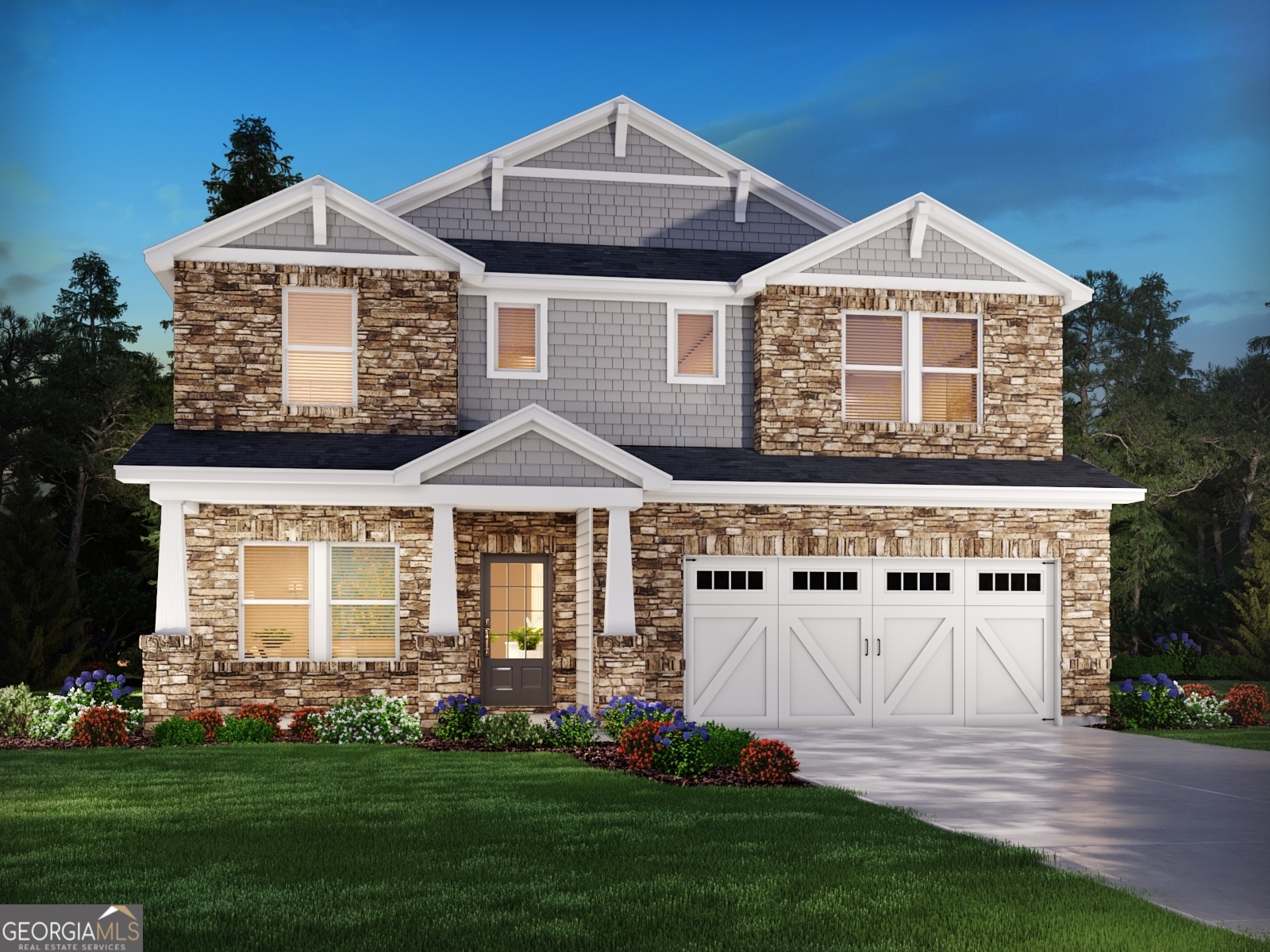 Brand new, energy-efficient home available NOW! The Johnson's impressive two-story foyer gives way to the gourmet kitchen and open-concept living area. A flex space on the main level, plus a large loft upstairs, allows you to customize the layout to fit your needs. The highly anticipated second phase of Woods at Dawson, is now selling single-family homes featuring the latest design trends. At The Oaks at Dawson, you'll enjoy close proximity to shopping and dining in Dawsonville plus convenient access to GA 400. Schedule an appointment to learn more about the community. Each of our homes is built with innovative, energy-efficient features designed to help you enjoy more savings, better health, real comfort and peace of mind.