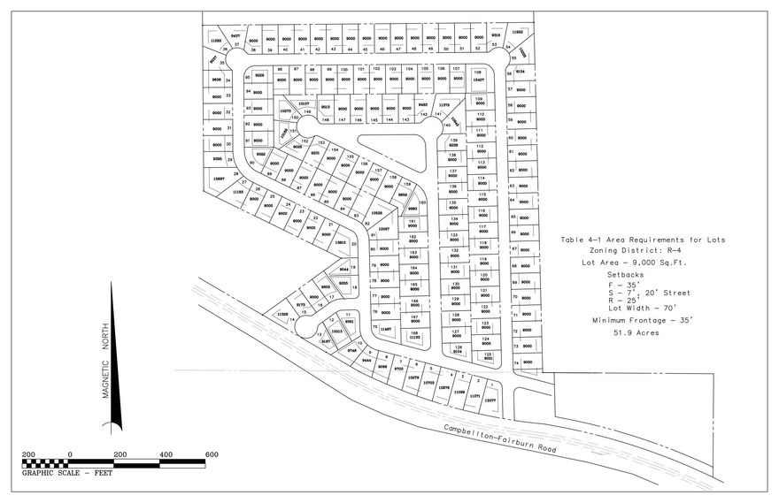Approximately 52.3 acres in highly sought after area! See pre-lim lot layout for 168 lots. There is a lot of new development in this area and this is a great opportunity to be part of the change! R-4 zoning in the City of South Fulton. The following parcels are inlcluded in this sale: 09C100000310405 (44.2 acres), 09C080000150052 (2.5 acres), 09C080000140533 (0.5 acres), 09C080000140541 (0.6 acres) & 09C080000140558 (4.5 acres).