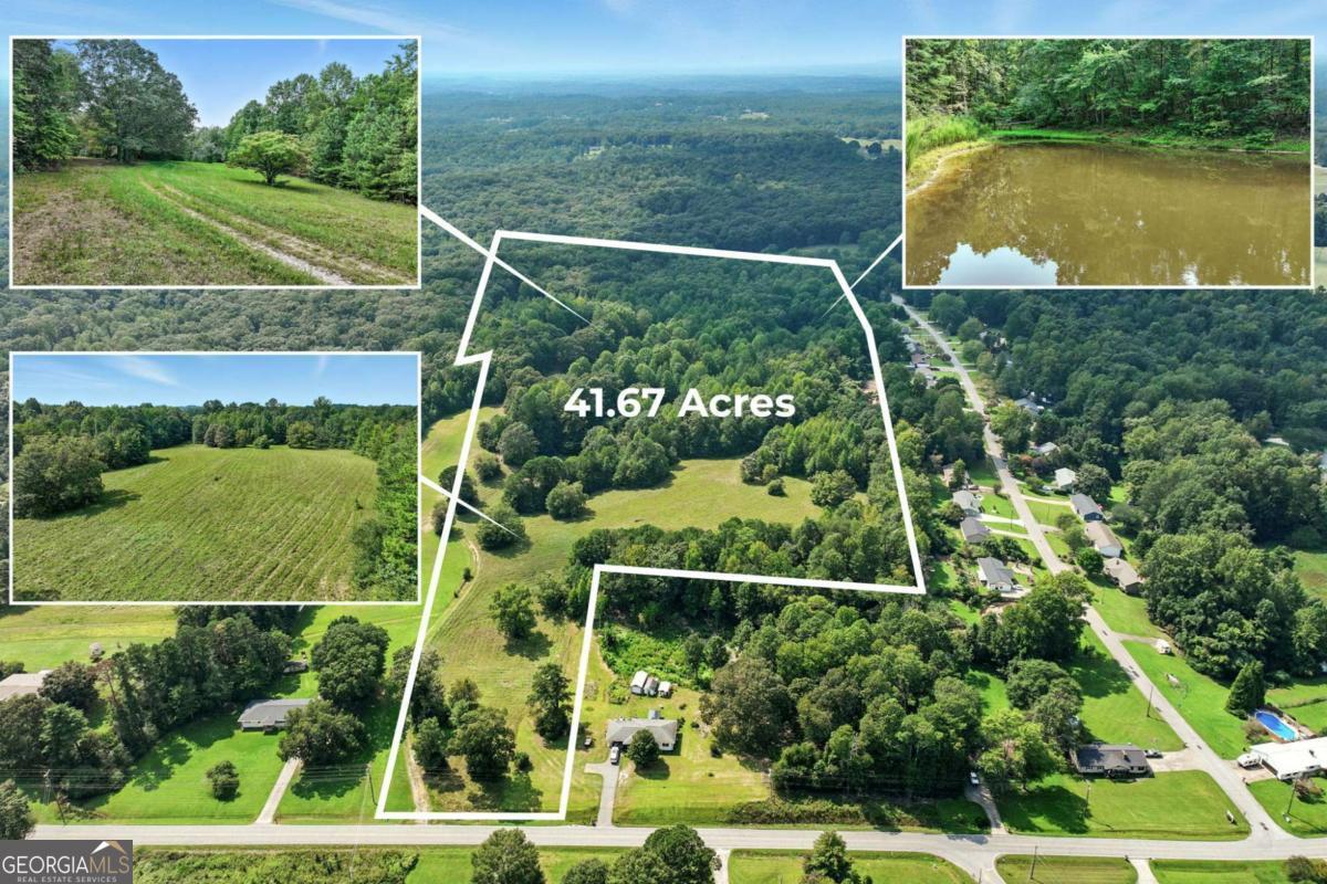 Come discover this peaceful 41.67-acre property, complete with a small pond and a storage building/barn. Let yourself explore the opportunities to build your dream home, a multi-generational family estate, or a private agricultural venture. This property features gently rolling, grassy land, a small pond, and mature hardwoods, creating a serene natural setting. Whether you're looking to build a luxury home, have a small farm, or invest in a minor community, this property can accommodate. Conveniently located off Sardis Road with easy access to Hwy 53 and Hwy 60, GA 400, and near several Lake Lanier parks with boat ramps and lake access. For any outdoor adventures you may enjoy, the North Georgia mountains, historic Dahlonega, and multiple wineries are all within a short drive. Come see what you can create and don't miss out on the potential that this property has to offer! Shown by appointment only, and please do not access the property without prior permission.