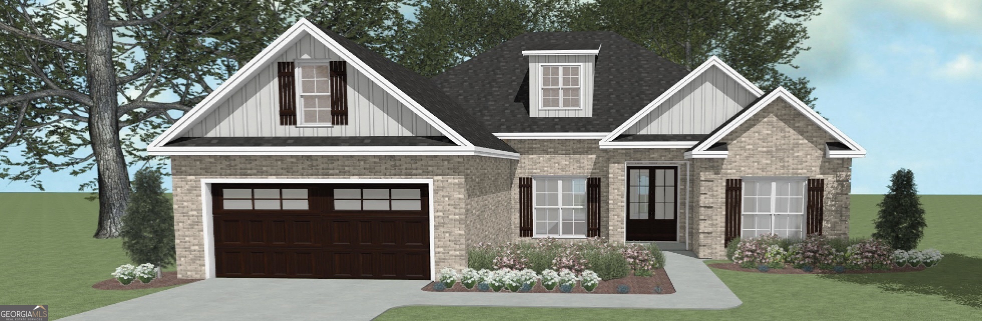 DRIGGERS CONSTRUCTION PRESENTS THE WILLOW A PLAN! All Brick, approx 2000 sq ft with an open floor plan. 4 bedrooms, 2 full baths with a separate dining room. Granite counters throughout. Luxury vinyl plank flooring in main areas, tile in baths, carpet in bedrooms. Covered front and back porches. Sod and sprinkler in front, sides and 10 ft off the back of home. 2" wood faux blinds included.