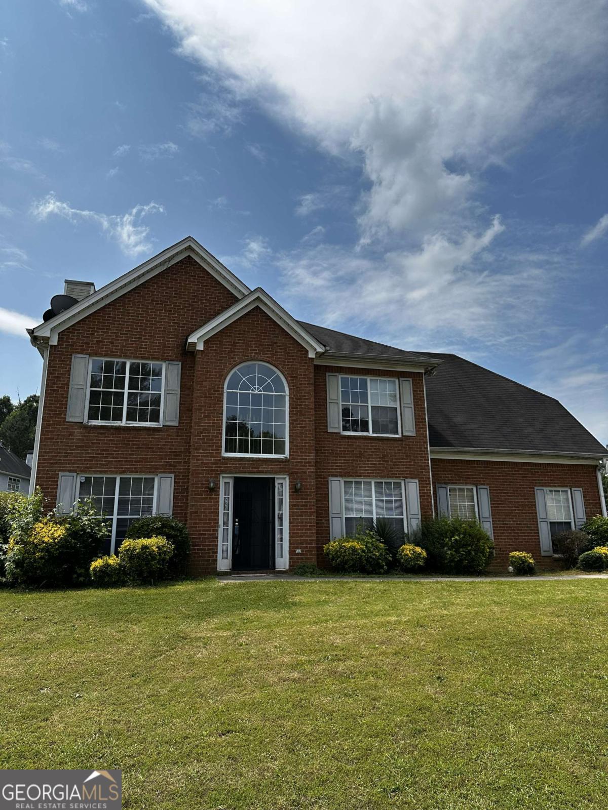 TOTAL RENOVATION COMPLETED! INTERIOR PAINTED, NEW FLOORING, NEW KITCHEN CABINETS, NEW APPLIANCES, NEW LIGHTING, NEW VANITIES. Full Brick Front on a corner lot with a side entry garage. Enter the front door into 2 Story Foyer, to the left is a formal living room and on the right if the formal Dining Room and straight ahead is the formal Family Room with so much natural light and fireplace. Formal Family Room is open to the Kitchen and Powder Room. Family Room is open to the formal Dining Room. Stairs to 2nd floor, 4 bedrooms and 2 full baths. Overlooking the foyer and front door. 2 bedrooms on right, one bedroom on left, laundry room and full bath. Next enter the spacious Master Bedroom with Sitting Area. Master Bath and Master Walk-In Closet. One fourth mile to Old National Hwy, Shopping, Grocery Stores, Drug Stores, Restaurants and the Airport.