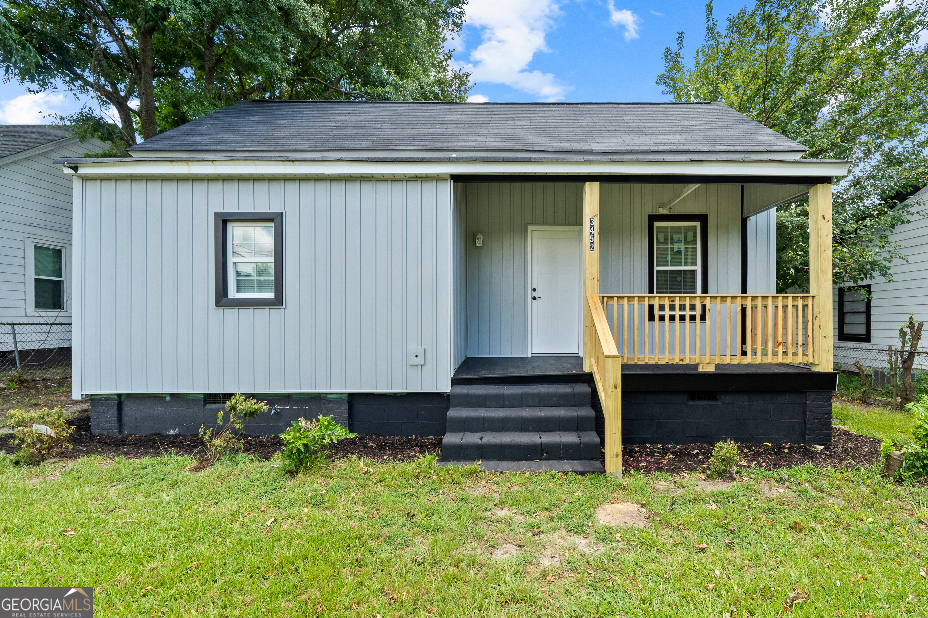 Fully Renovated Ranch in Prime Macon Location! Where charm meets modern convenience! This beautifully renovated 2-bedroom, 2-bathroom ranch-style home is move-in ready and perfect for first-time buyers, downsizers, or anyone seeking low-maintenance living in the heart of Macon. Step inside to discover a bright, open layout featuring brand-new flooring, fresh neutral paint, and modern finishes throughout. The updated kitchen boasts sleek countertops, new cabinetry, and stainless steel stove-a dream space for cooking and entertaining. Each bedroom offers comfort and style, with two full bathrooms updated to perfection-ideal for guests or roommates. Outside, enjoy a private, level yard-perfect for relaxing, gardening, or entertaining under the Georgia sun. Conveniently located just minutes from shopping, dining, downtown Macon, and major highways, this home offers both comfort and accessibility. Don't miss this opportunity to own a turnkey gem in a growing area-schedule your private showing today!