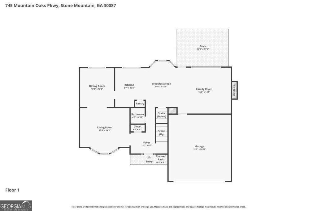 Photo of 745 Mountain Oaks Parkway, Stone Mountain, GA 30087 (MLS # 10772108)
