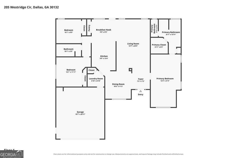 Photo of 205 Westridge Circle, Dallas, GA 30132 (MLS # 10828935)